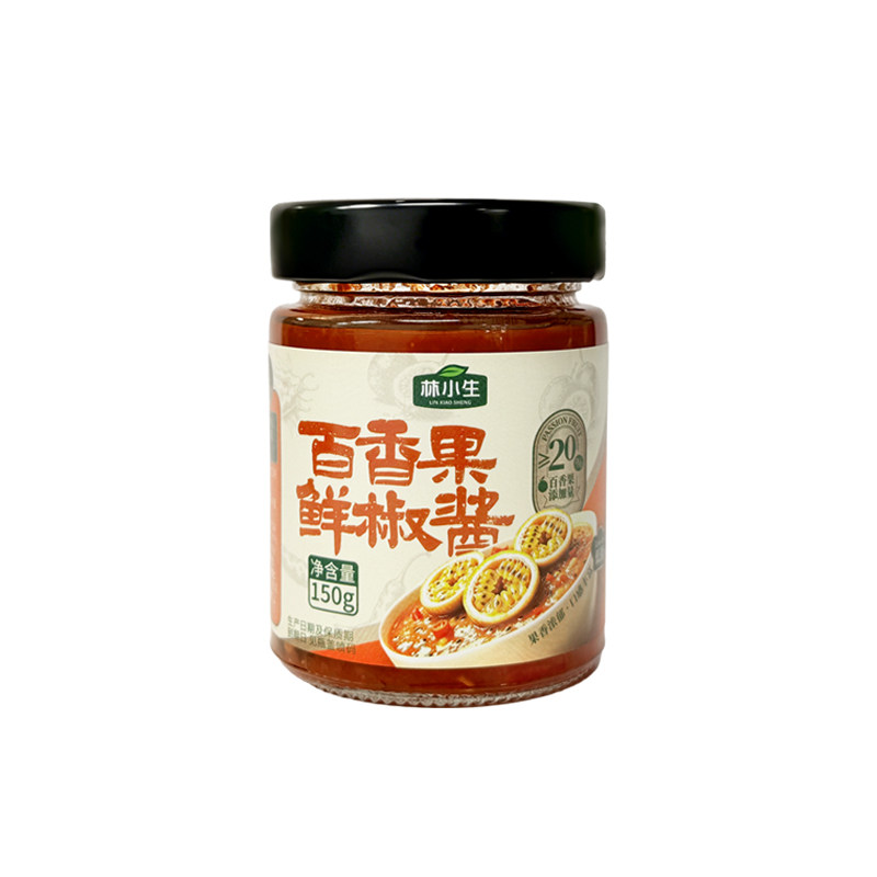 林小生百香果鲜椒酱低脂轻食拌饭