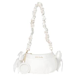 浮游猫 原创月下蝴蝶痛包 送吧唧包斜挎小食量mini蝴蝶结丝带痛包