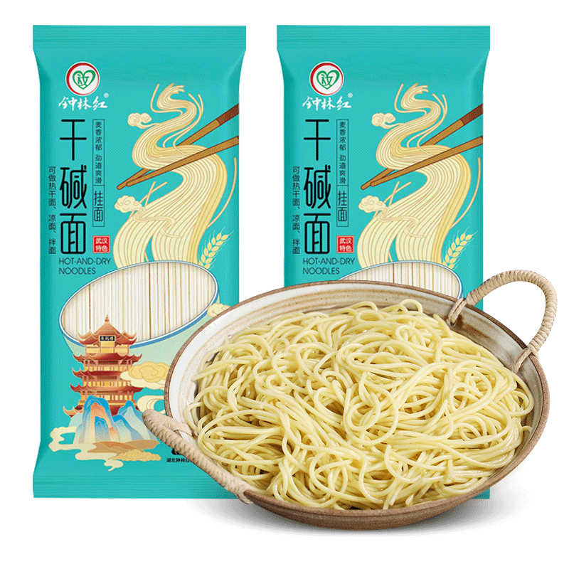钟林红湖北碱水面2.4斤装