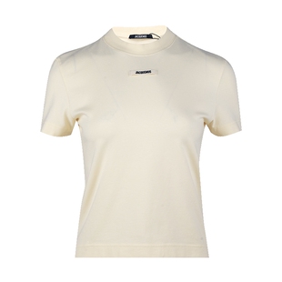 Jacquemus女经典胸前徽标圆领短袖T恤女士2026年春夏新款XY