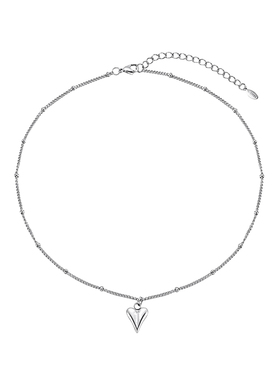 kitsh爱心项链钛钢小众ins欧美风