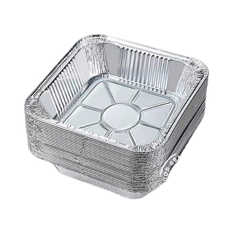 空气炸锅电炸锅专用锡纸碗家用锡纸盘食品级烤箱烘烤专用的铝箔盒