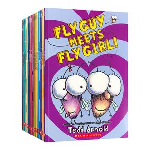 Hi Fly Guy苍蝇小子全套15本绘本 英文原版进口Fly Guy全彩英语初级章节桥梁书 培养孩子独立习惯儿童趣味英语漫画绘本读物