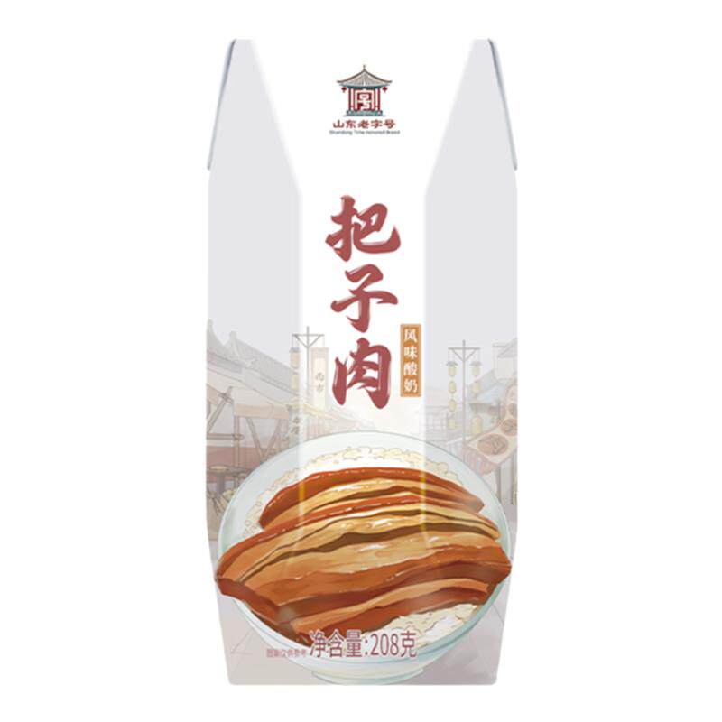 【泉城系列】佳宝泉城系列把子肉风味酸奶山东济南特产多箱