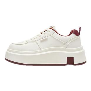 达芙妮厚底小白鞋女款2025新款鞋子女鞋冬轻便休闲运动鞋板鞋女款