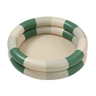 丹麦充气泳池宝宝水池家用安全儿童玩水海洋球池洗澡liewood泳圈