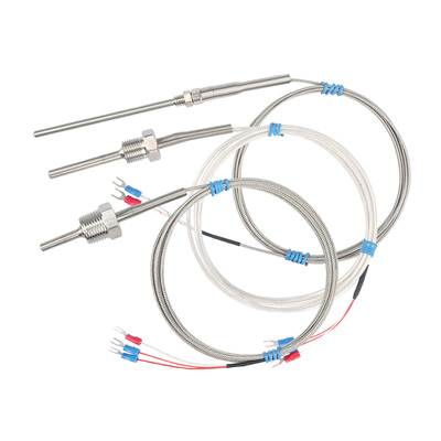 WZP291防水固定螺纹热电阻4分2分PT100温度传感器K型WRN291热电偶