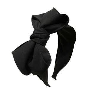 公主落难发箍大蝴蝶结女宽边高颅顶显脸小发卡高级感头箍发捆发饰