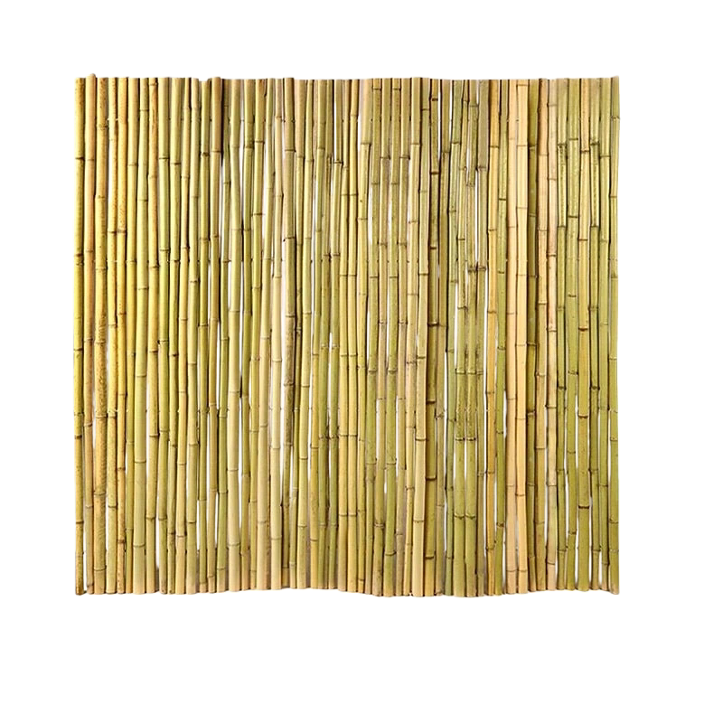 防腐竹篱笆栅栏户外庭院花园隔断护栏多重防腐碳化竹围栏室外造景