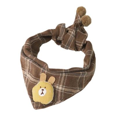 婴儿宝宝冬季三角巾儿童可爱围脖