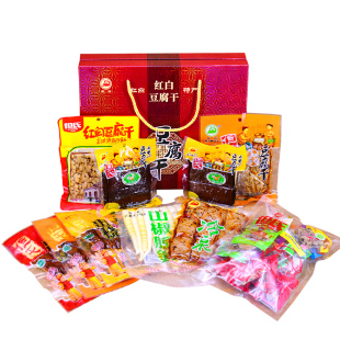 四川德阳什邡红白特产但氏豆腐干混合礼盒装送礼佳品uKSzsgaNam