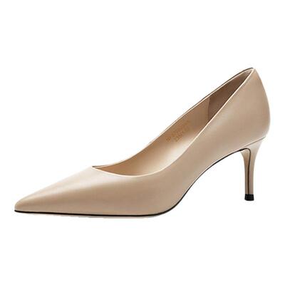 NineWest/玖熙羊皮高跟鞋