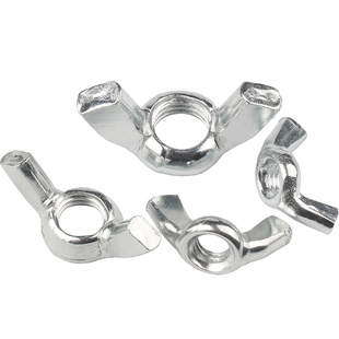 镀锌蝶形螺母 蝴蝶型螺丝帽元宝羊角手拧螺帽M3M4M5M6M8M10M12