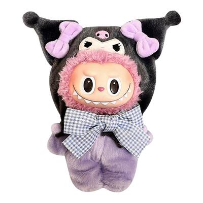 拉布布衣服17cm挂件labubu娃衣