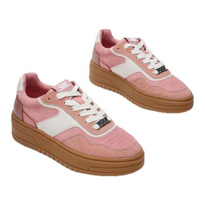 厚底Steve Madden思美登COURTYARD增高拼接阿甘鞋板鞋女鞋