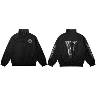VLONE 马年限定「松莲麟阜」富贵绵延 大V刺绣宽松夹克 男女同款