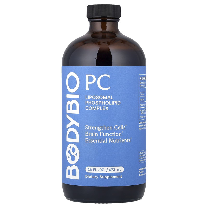 BodyBio,PC,脂质体磷脂复合物,16 液量盎司