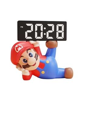 【天猫热销】马里奥时钟装饰礼物