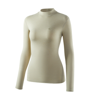 都市丽人德绒保暖内衣女士中高领发热加绒加厚打底秋衣裤套装冬季