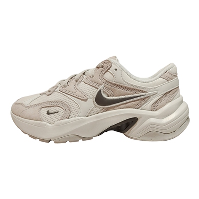 NIKE耐克女鞋26春新款AL8复古翻毛皮老爹鞋网眼跑步鞋IB3952-101