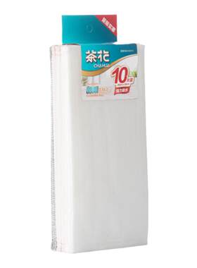 茶花抹布不沾油洗碗布家用百洁布