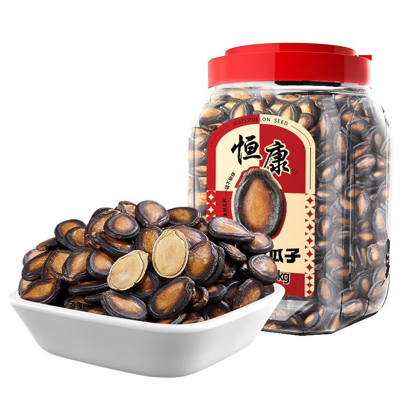 恒康甘草西瓜子礼桶装1kg