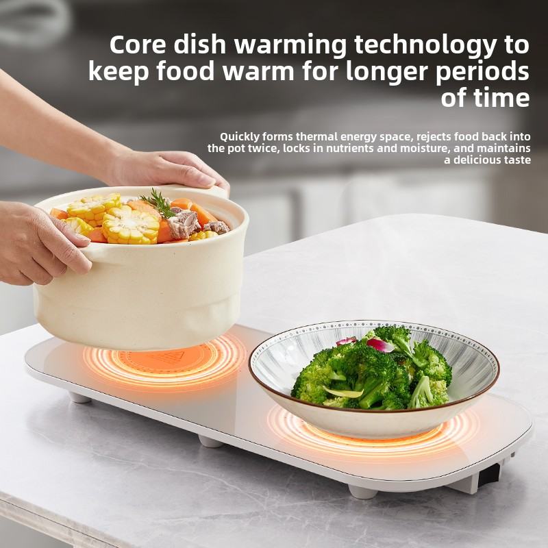 暖菜板多功能家用加热饭菜保温神器智能恒温餐桌热牛奶热菜板桌垫