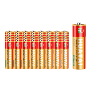 华太电池红精灵碳性5号电池儿童玩具五号血压计电视机遥控器7号电池泡泡机r6p五号电子秤七号电池1.5v批发