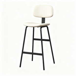 吧台椅轻奢高脚凳前台旋转酒吧凳子收银台椅子家用吧椅商用岛台椅