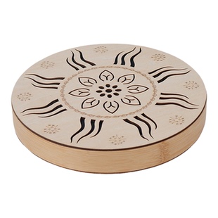 溪水鼓 自然溪水雨声拟声器民族打击乐器音乐疗愈便携溪水鼓乐器