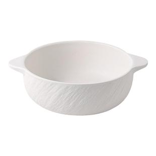 简约双耳汤碗面碗日式泡面碗新款家用大碗水果高级感大容量汤盆