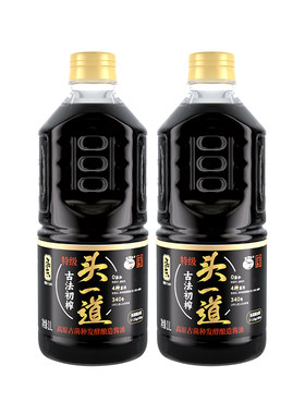 特级头一道0添加古法酱油