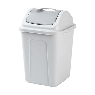 摇盖垃圾桶家用卫生间日式客厅大容量收纳厨房夹缝带盖厕所垃圾筒