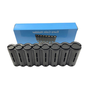 便携式EURO硬币筒创意迷你装硬币收纳筒欧元欧洲硬币随身零钱筒包