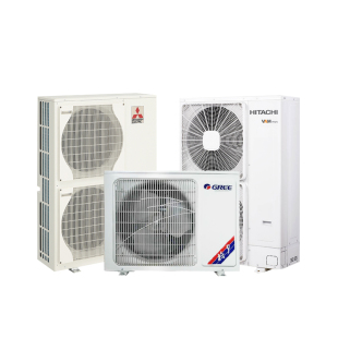 日立三菱电机海信中央空调家用商用一拖三一拖四五六多联机风管机