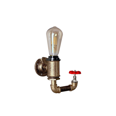 复古工业风壁灯美式怀旧水管灯创意餐厅酒吧台咖啡厅室内装饰壁灯