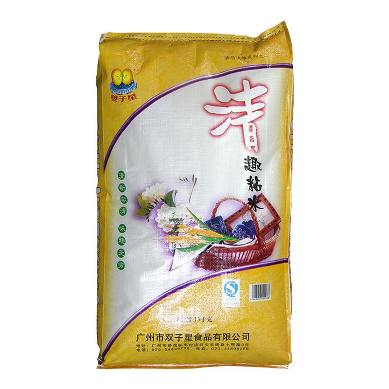 双子星清趣粘米15kg绿色生态