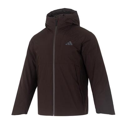 Adidas阿迪达斯男装2025冬季新款TECH DOWN JKT连帽羽绒服KQ5504