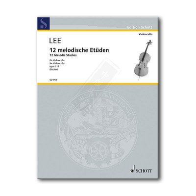 塞巴斯蒂安12首大提琴旋律练习曲