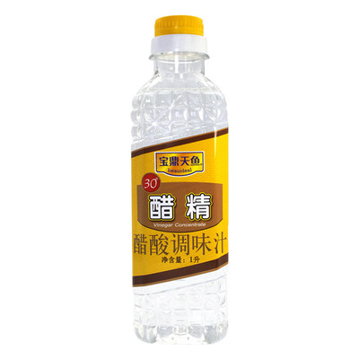 宝鼎天鱼1L高浓度30°白醋