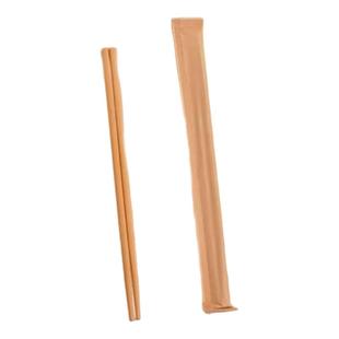 牛皮纸膜独立包装一次性竹筷子无节碳化天削筷无毛刺圆筷可定制图