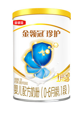 伊利金领冠珍护1段130g小罐装