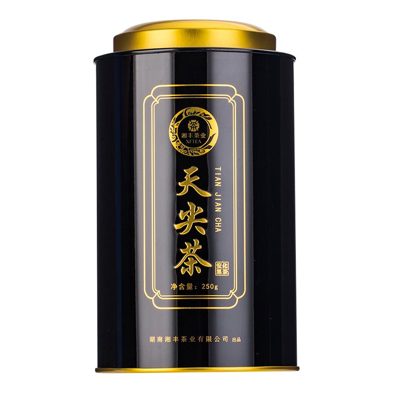 安化黑茶正宗湖南安化黑茶天尖茶黑茶散装茶叶正品罐装250g