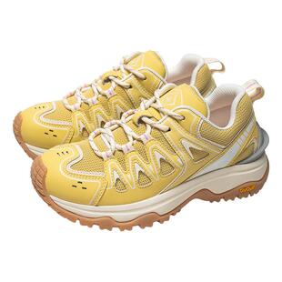 古雀Guque情侣运动减震增高厚底鞋男轻便防滑户外旅行徒步登山鞋