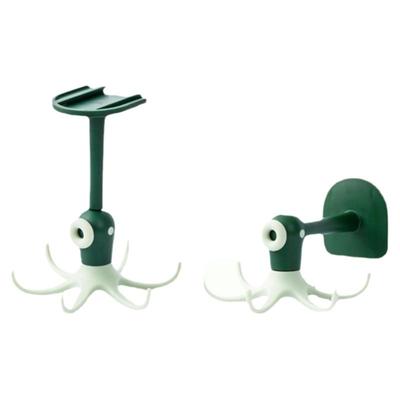 六爪可旋转挂钩两种安装方式