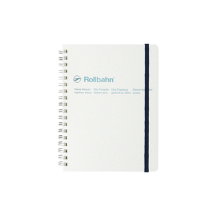 日本DELFONICS线圈笔记本方格绑带手账易撕取平摊书写商务记事本