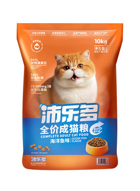 沛乐多全阶段鱼油美毛护肤高蛋白