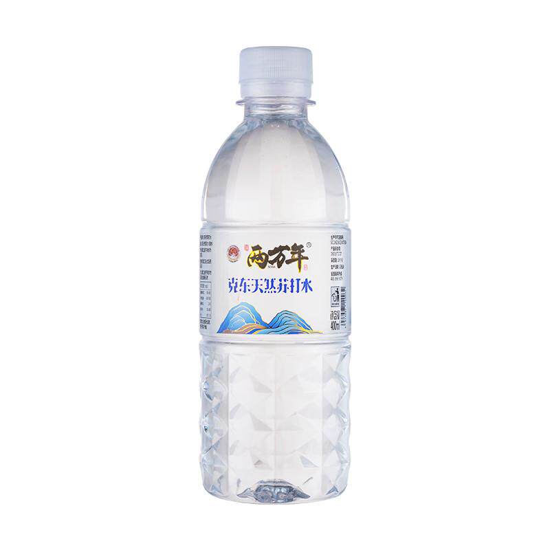 两万年克东天然苏打水pH8.5弱碱性矿泉水12瓶400ml四箱无糖无添加