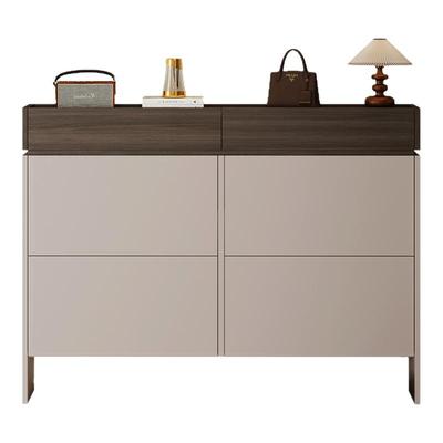 超薄实木鞋柜带抽屉入户极薄17cm