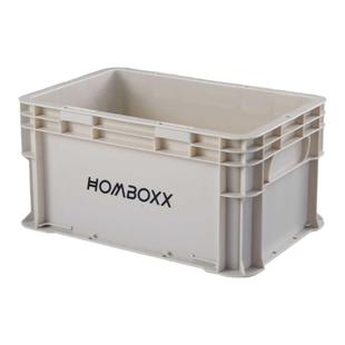 桌面可堆叠收纳框杂物零食化妆品储物箱加厚户外工业风整理收纳盒